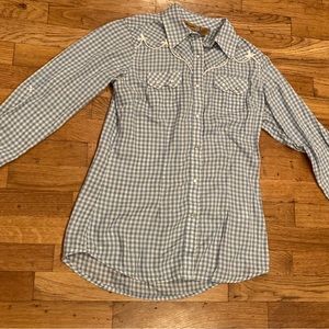 Wrangler long sleeve shirt size small